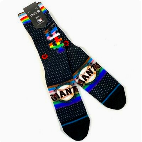 Stance Other - NWT Men's San Francisco Giants Pride Stance Crew Socks